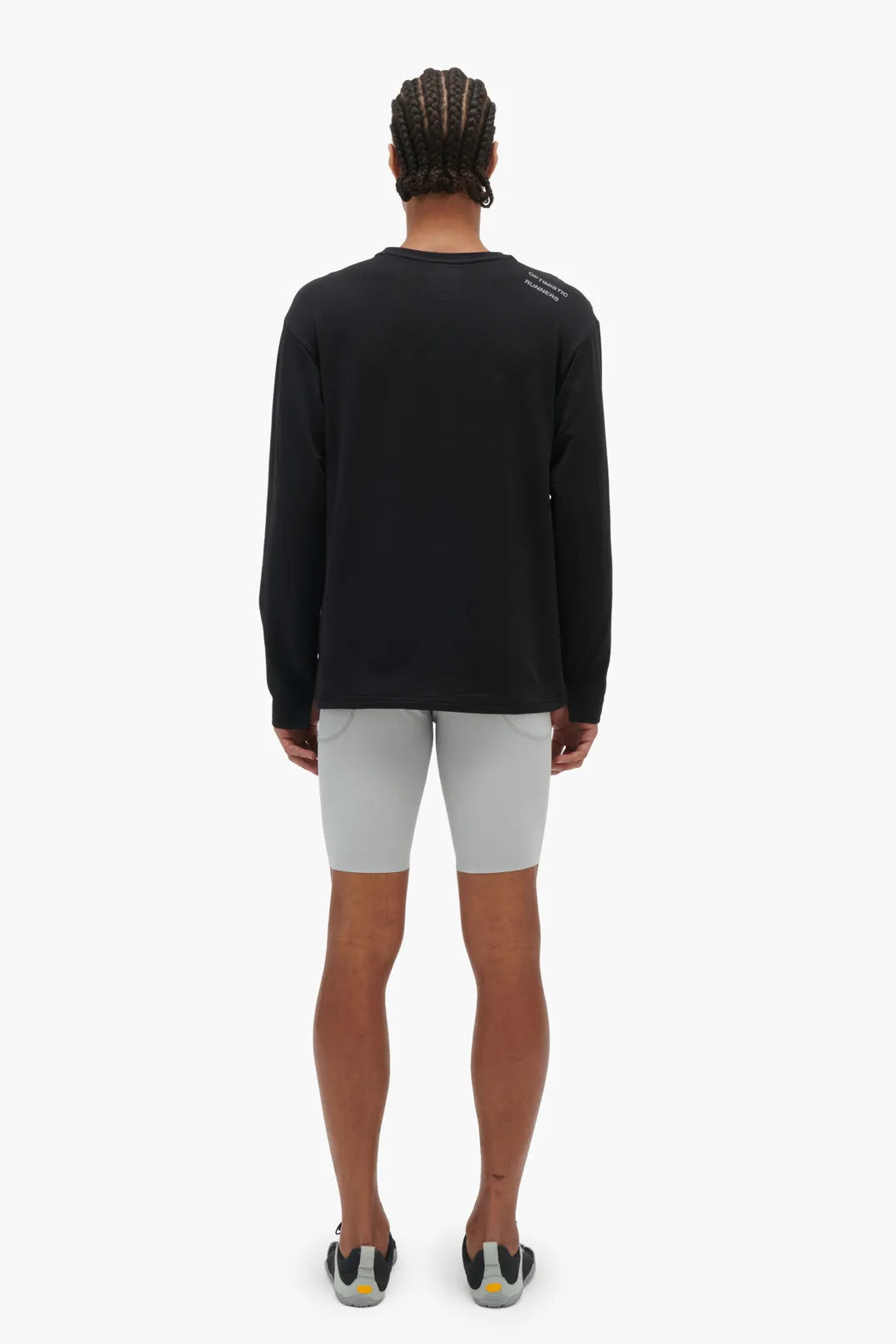 Optimistic Runners, Warm Longsleeve, Black