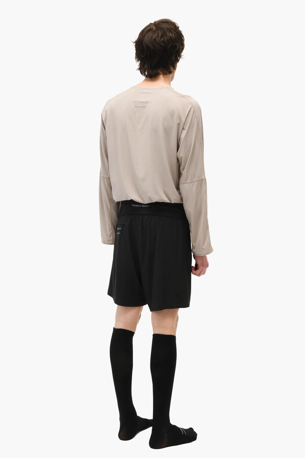 optimistic Runners, Relaxed Shorts, Black