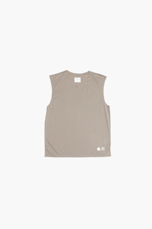 Optimistic Runners, Recycled OR Tank Top, Camel