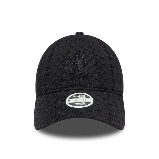 New Era, 9TWENTY New York Yankees Womens Broderie, Black