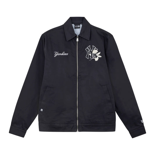 New Era, MLB New York Yankees Collared Jacket, Navy