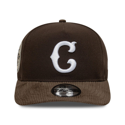 New Era, Chicago Cubs Cord 19Twenty Cap, Dark Brown
