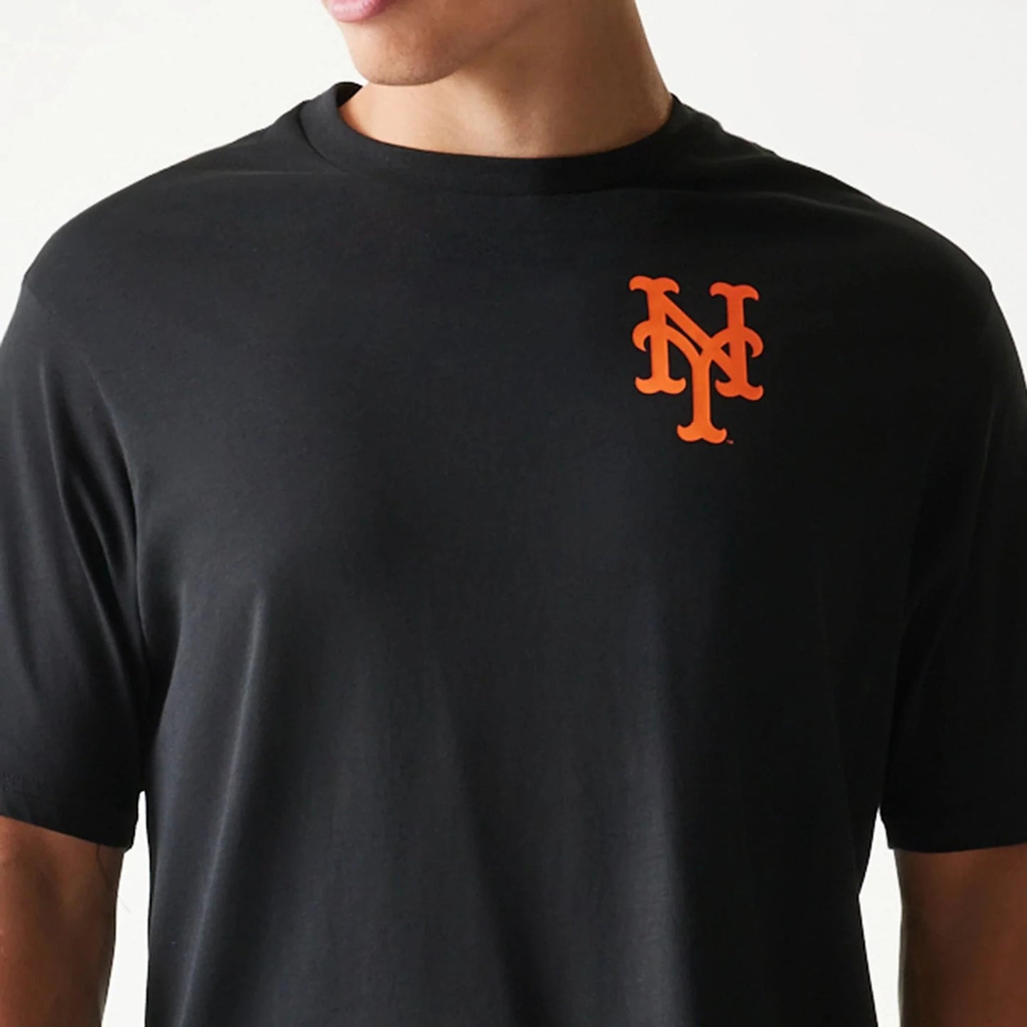 New Era, New York Mets Food Graphic T-Shirt, Black