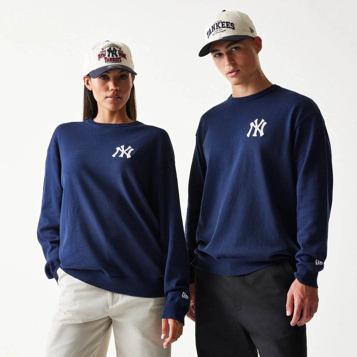 New Era, New York Yankees Knitted Sweater, Navy