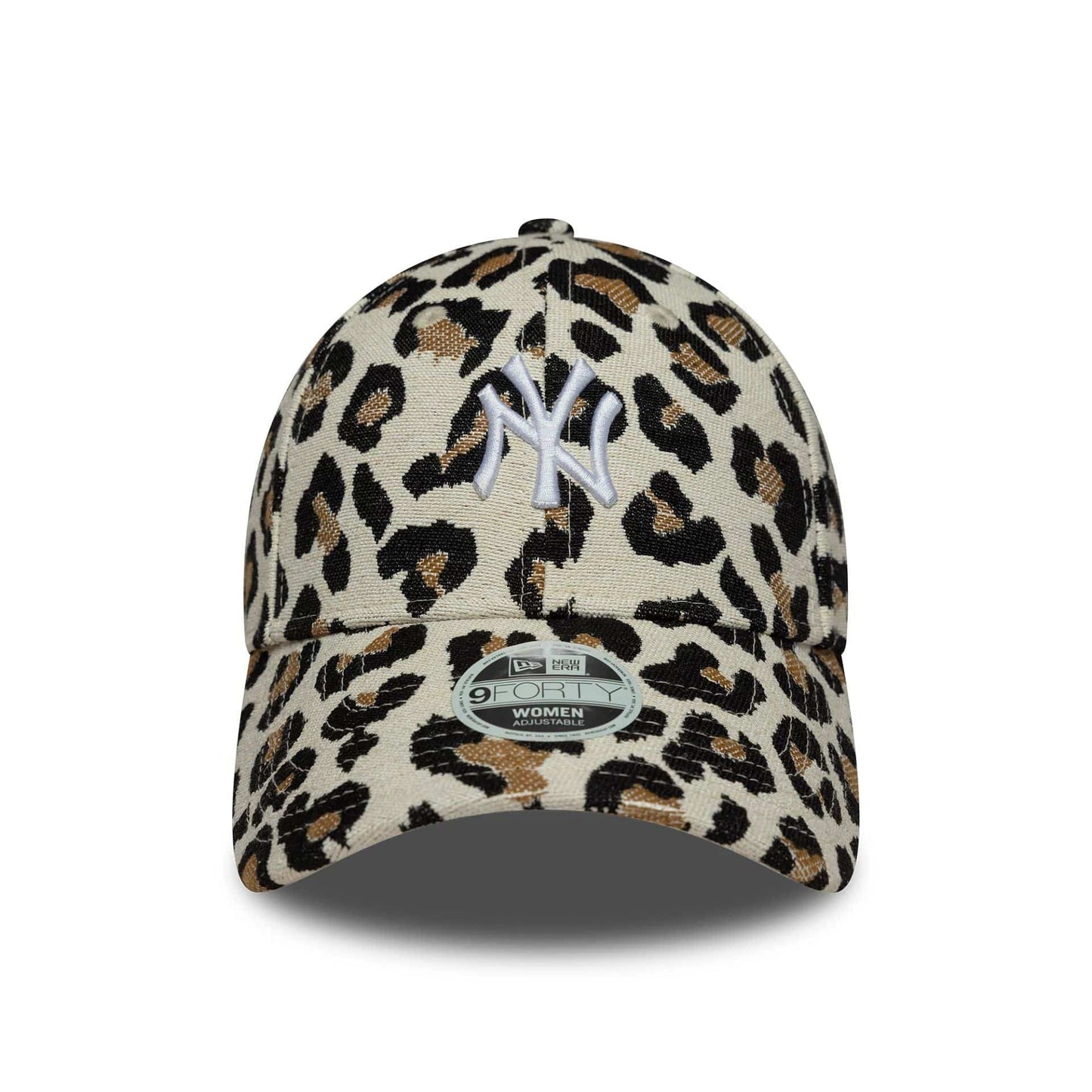 New Era, 9FORTY Women's New York Yankees Leopard, Light Beige