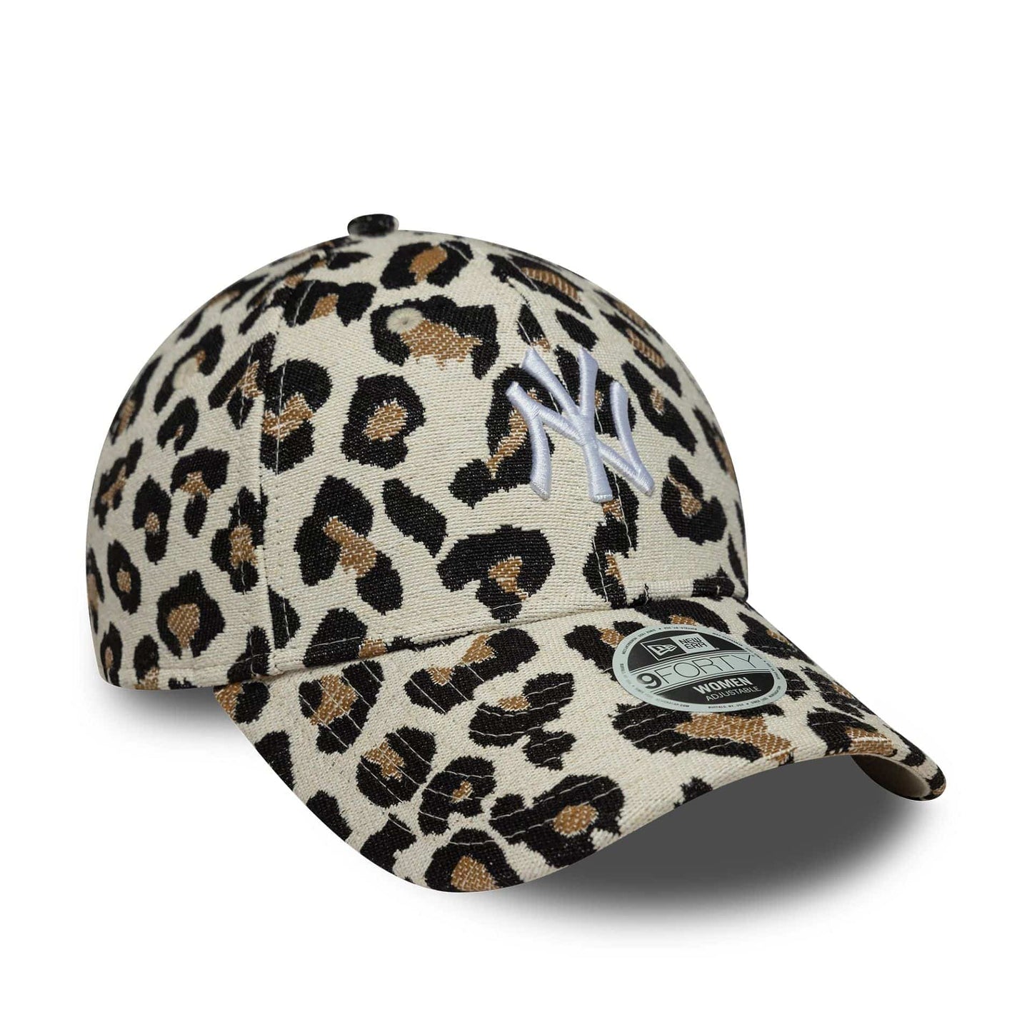 New Era, 9FORTY Women's New York Yankees Leopard, Light Beige