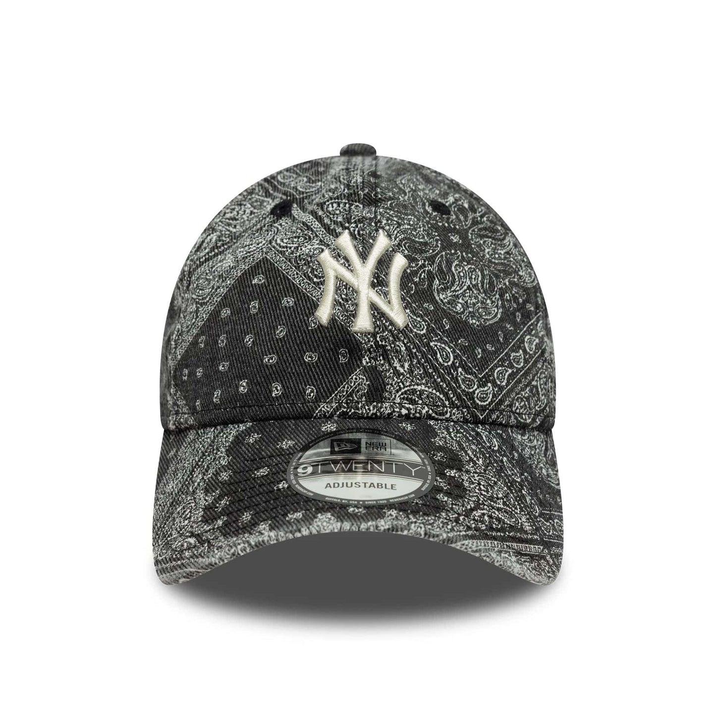 New Era, 9TWENTY New York Yankees Washed Paisley, Black
