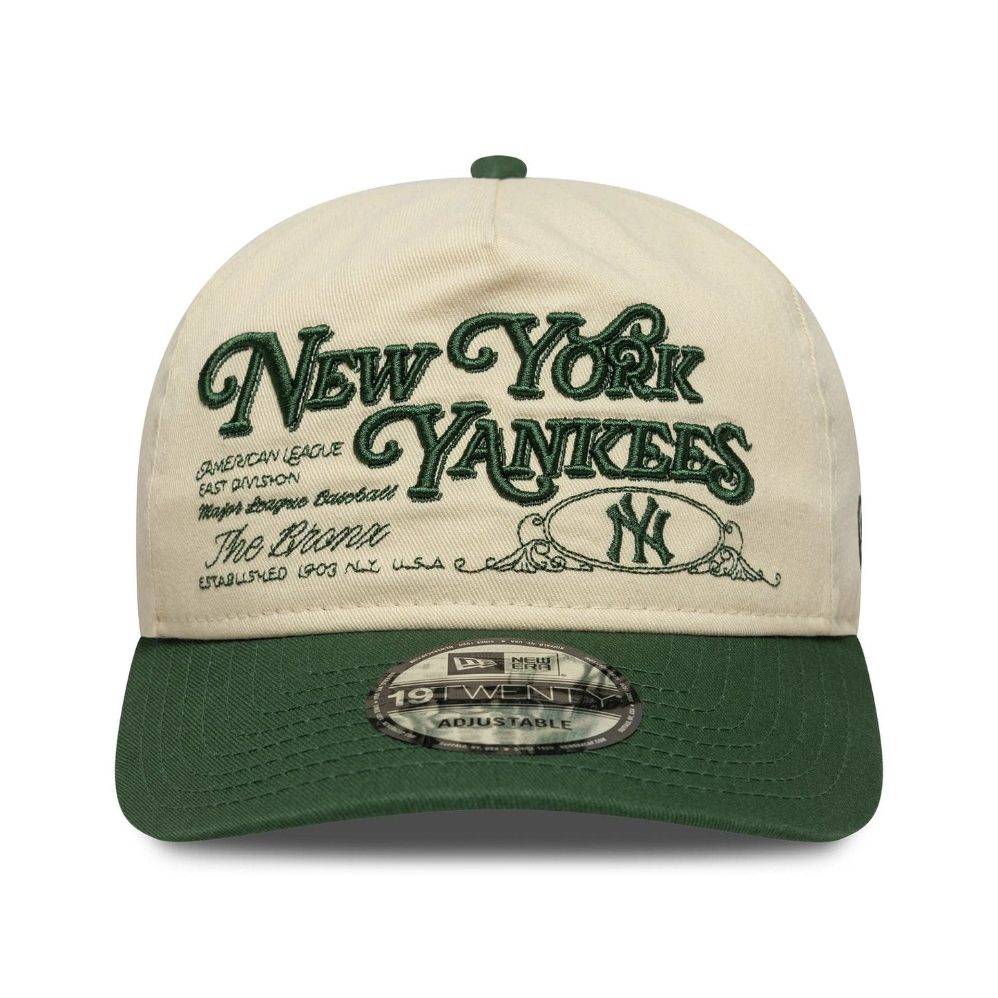 New Era, 19TWENTY New York Yankees Washed Graphic, Dark Green