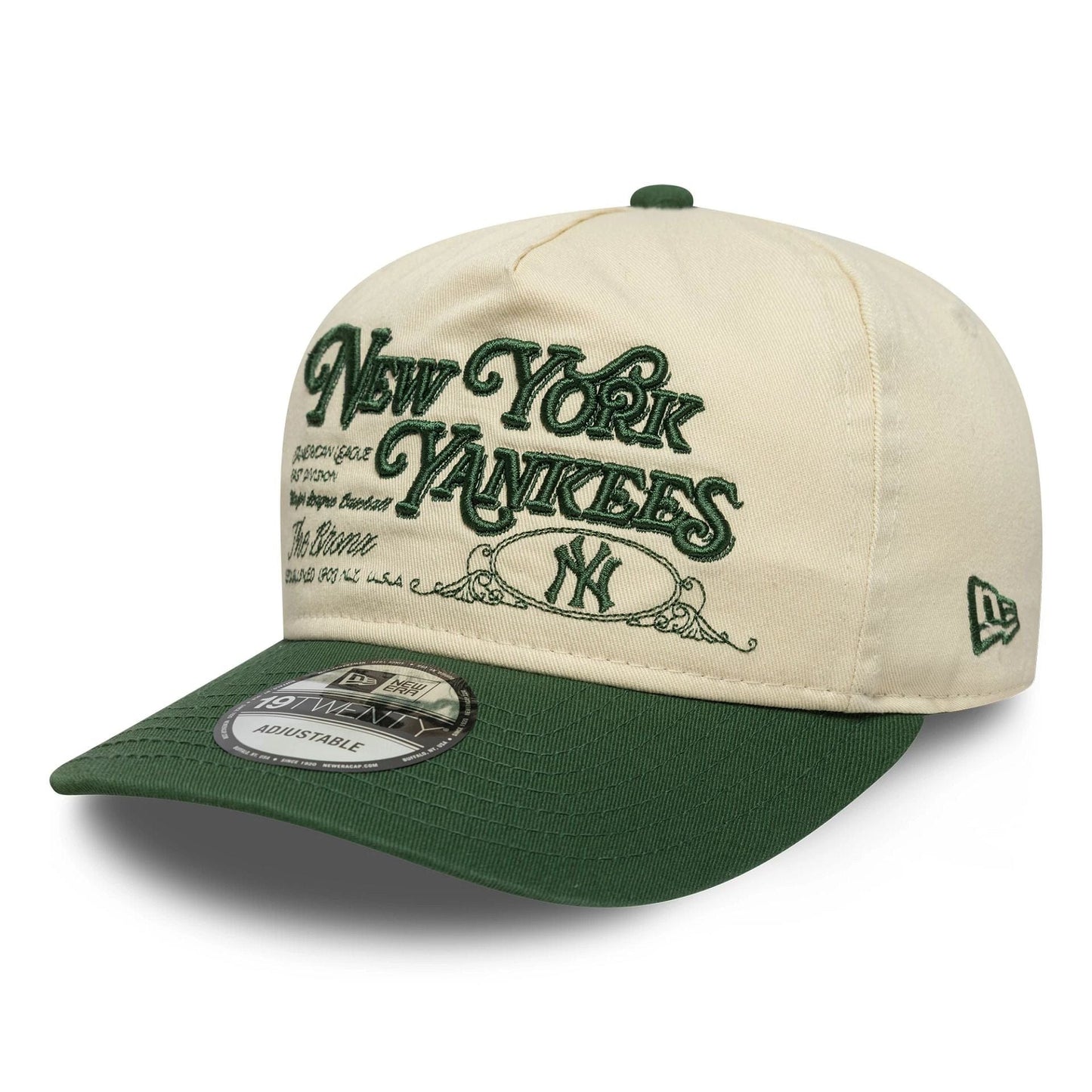 New Era, 19TWENTY New York Yankees Washed Graphic, Dark Green