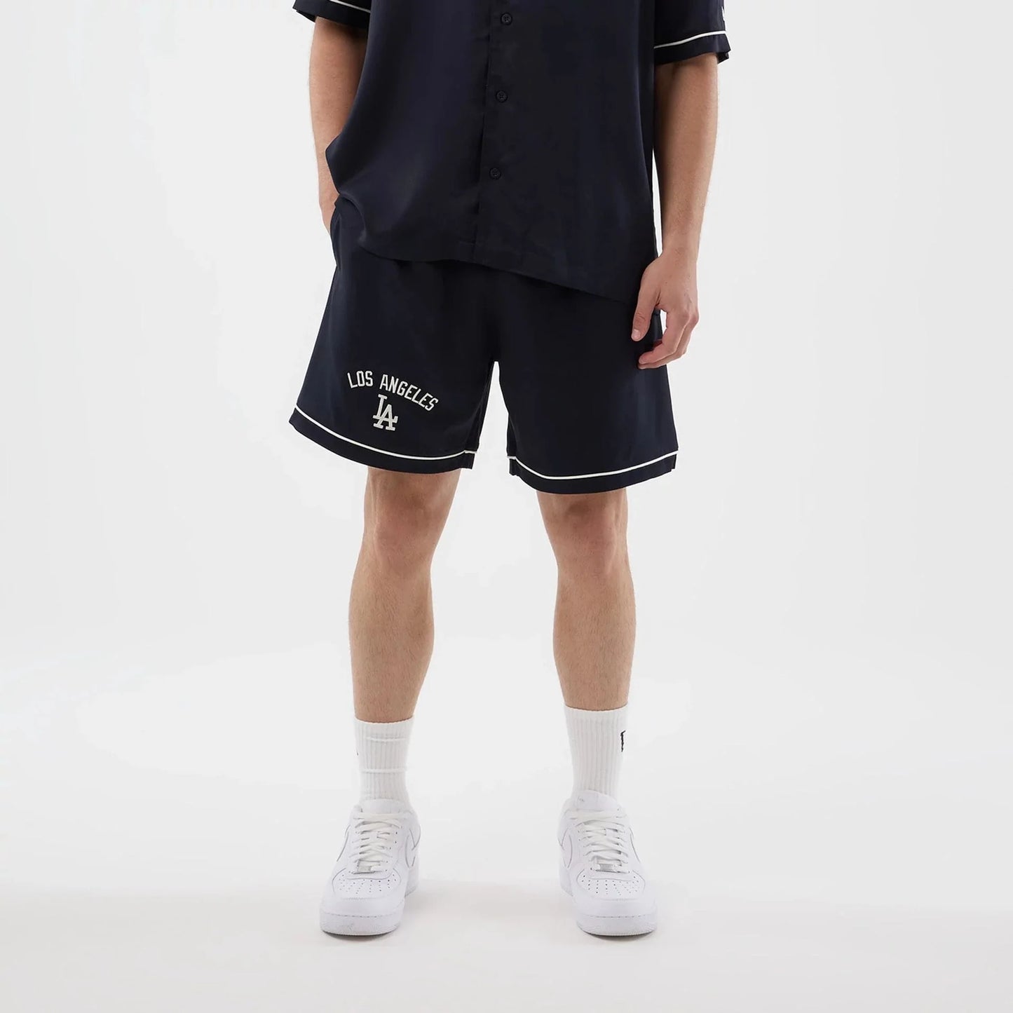 New Era, LA Dodgers Woven Shorts, Navy