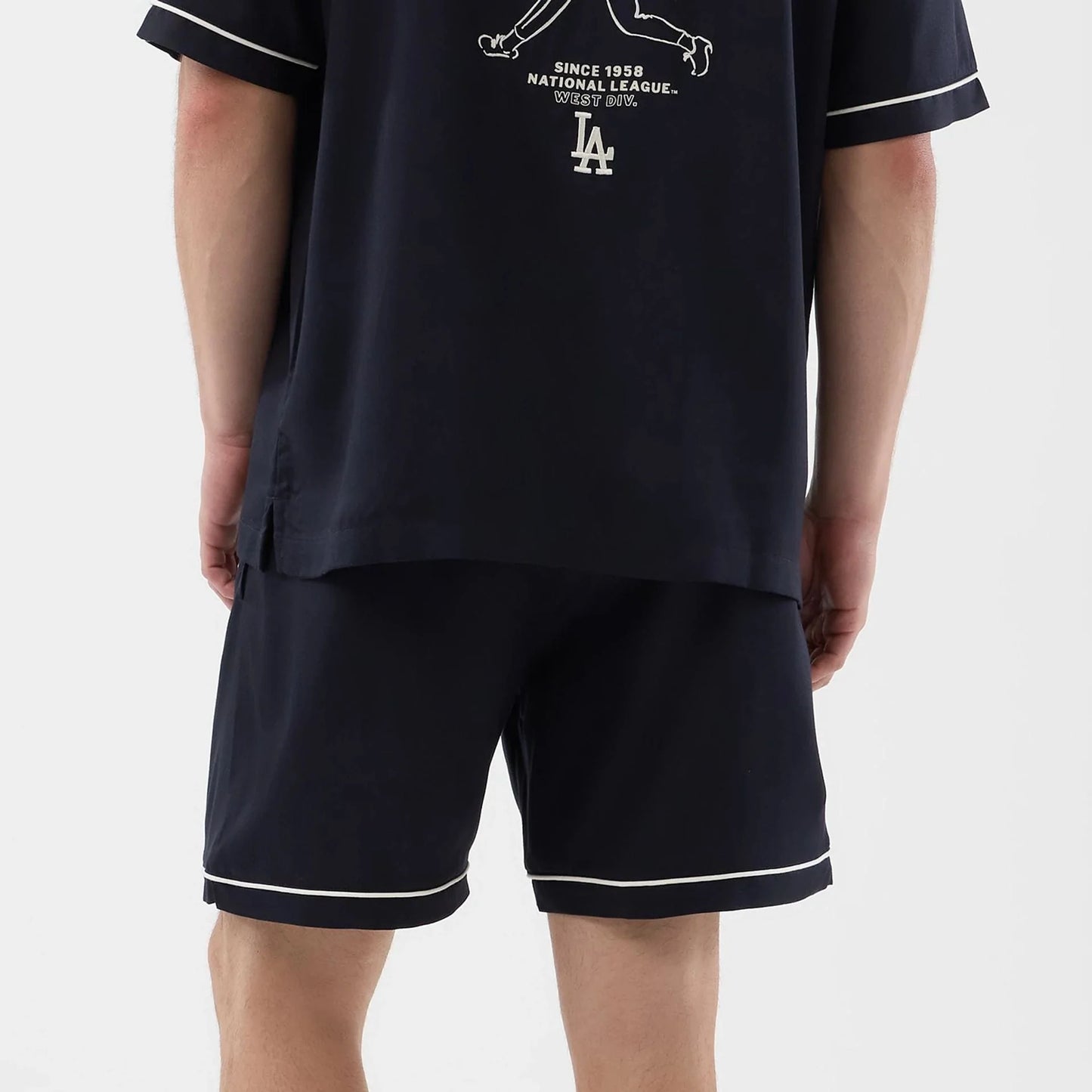 New Era, LA Dodgers Woven Shorts, Navy