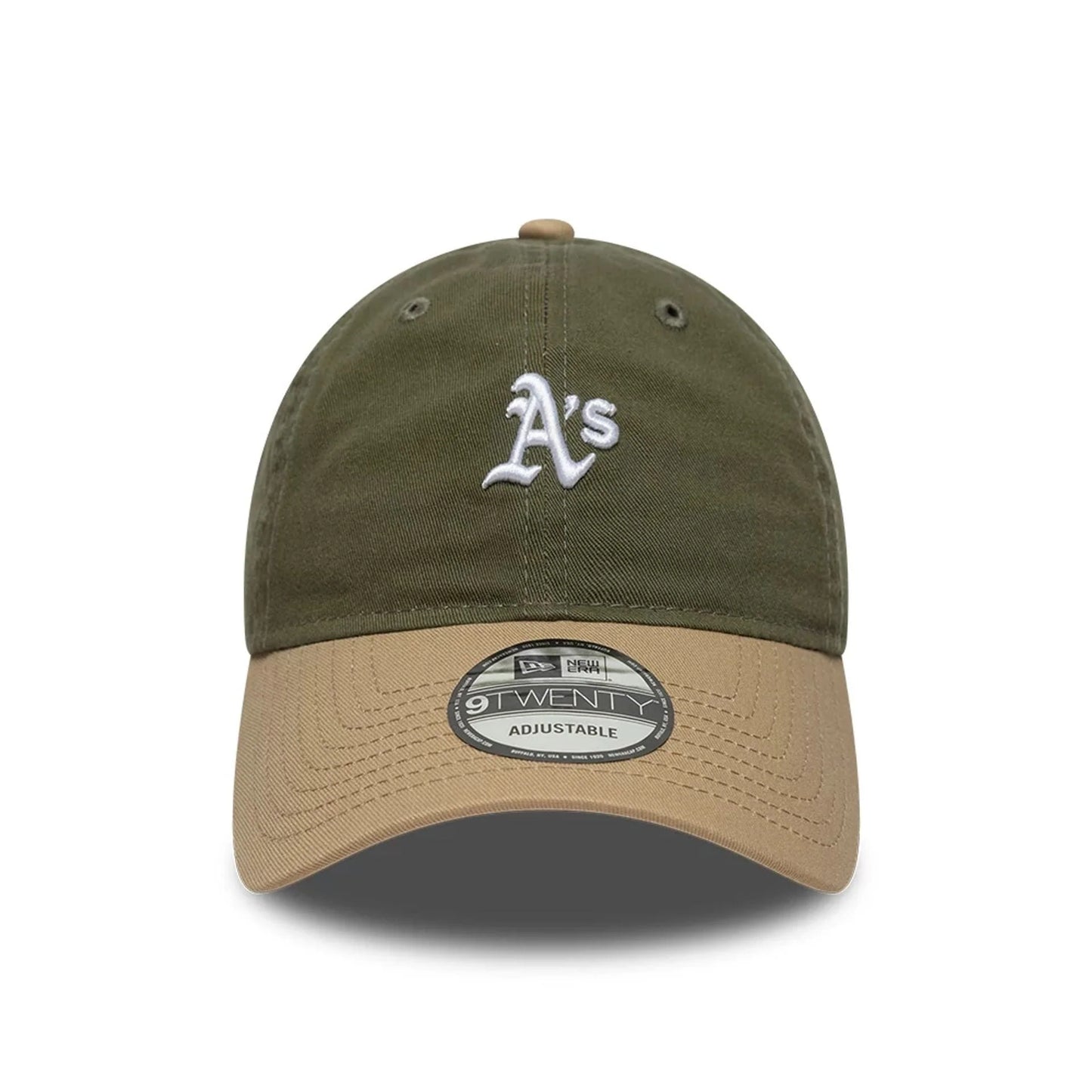 New Era, 9TWENTY Athletics Washed Contrast, Green