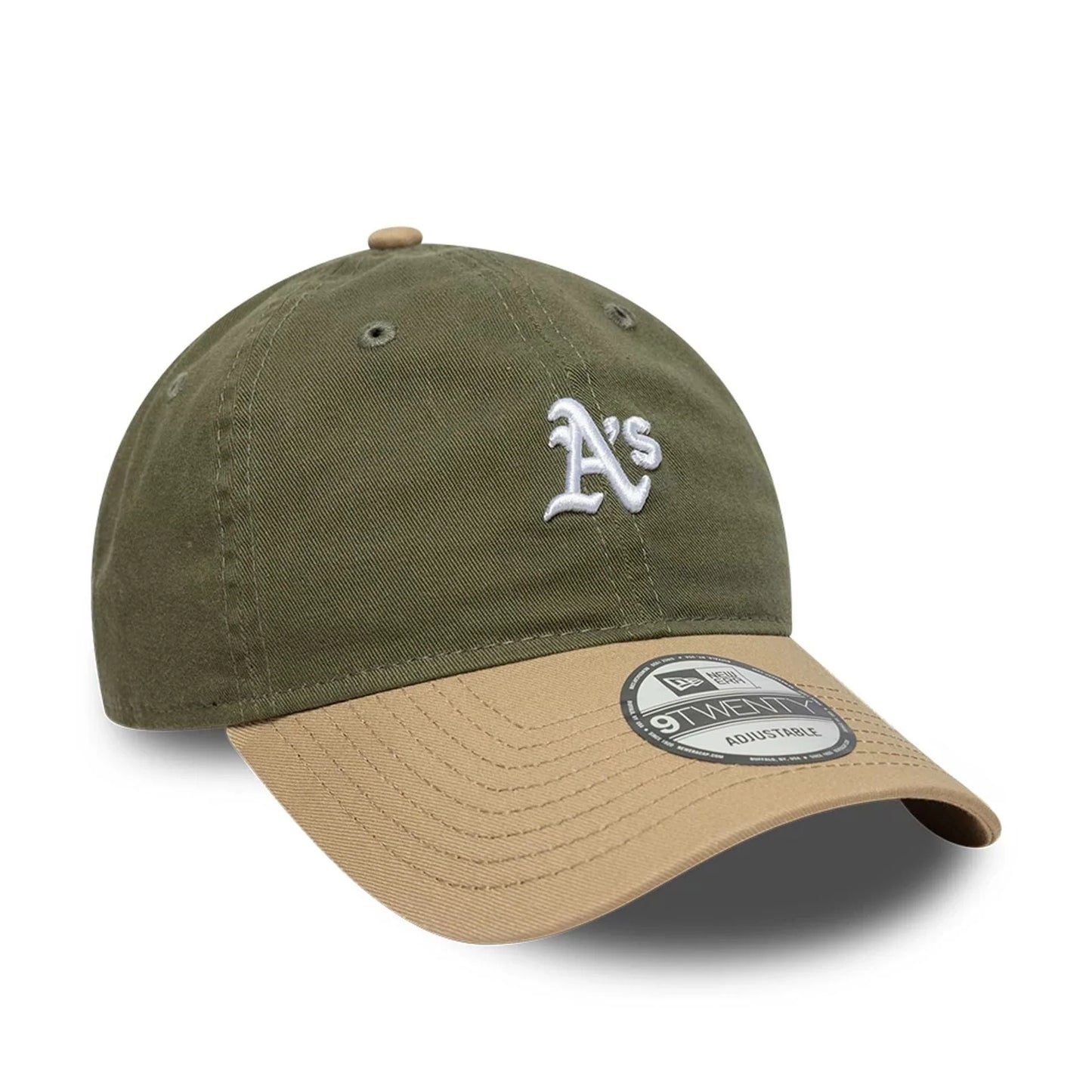 New Era, 9TWENTY Athletics Washed Contrast, Green