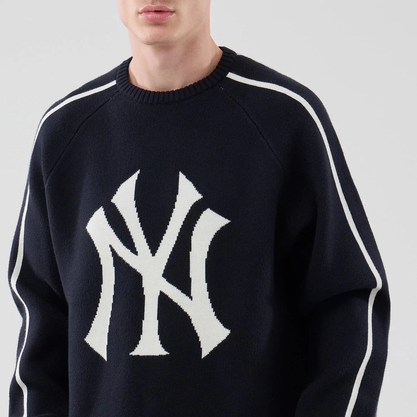 New Era, New York Yankees Knit Knitted Sweater, Navy