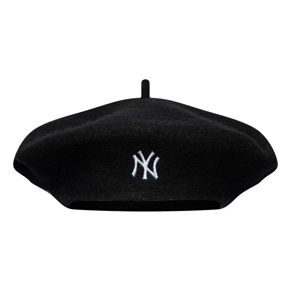 New Era, Beret New York Yankees Wool Script, Black