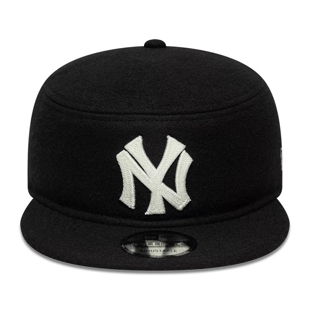 New Era, New York Yankees Cooperstown Pin Pillbox, Black