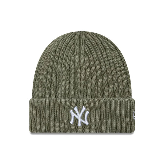 New Era, New York Yankees Washed Beanie, Green