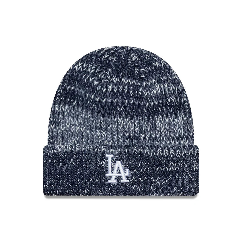 New Era, LA Dodgers Chunky Knit Cuff Beanie Hat, Blue