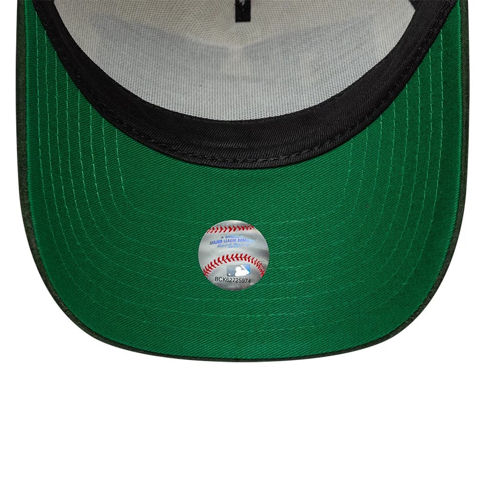 New Era, 9FORTY E-Frame New York Yankees Suede, Cream & Green