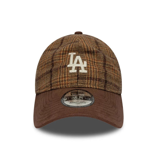 New Era, 9TWENTY LA Dodgers Plaid, Brown