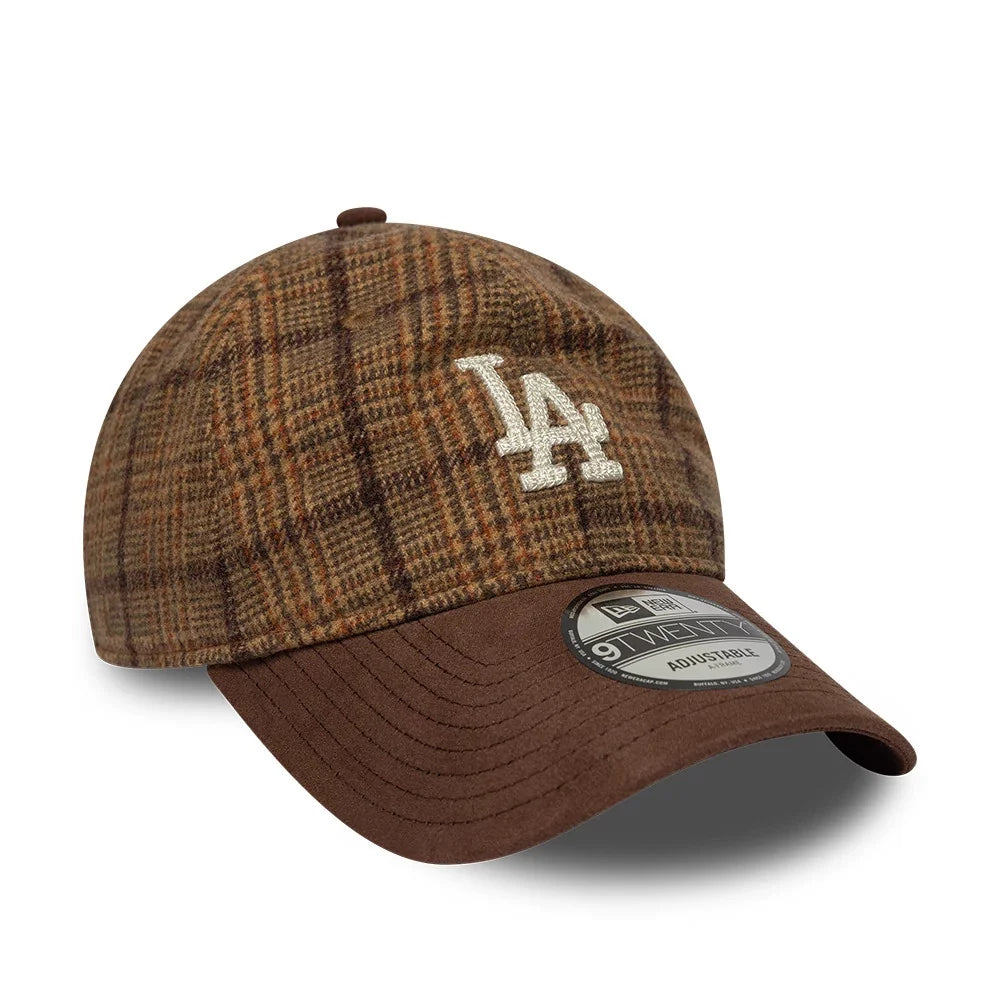 New Era, 9TWENTY LA Dodgers Plaid, Brown