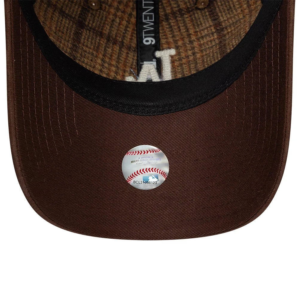 New Era, 9TWENTY LA Dodgers Plaid, Brown