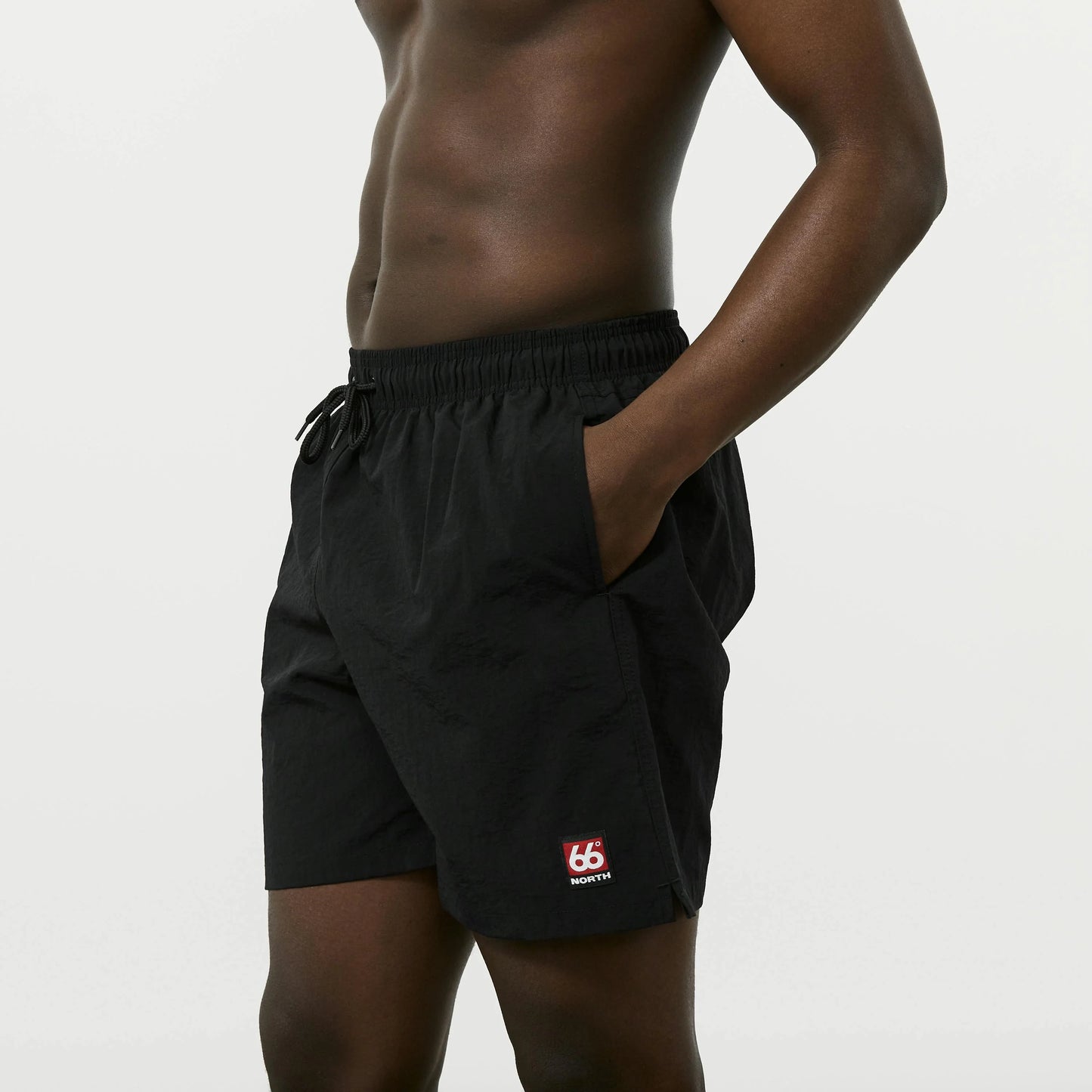 66 NORTH, Straumur Swimming trunks, Black