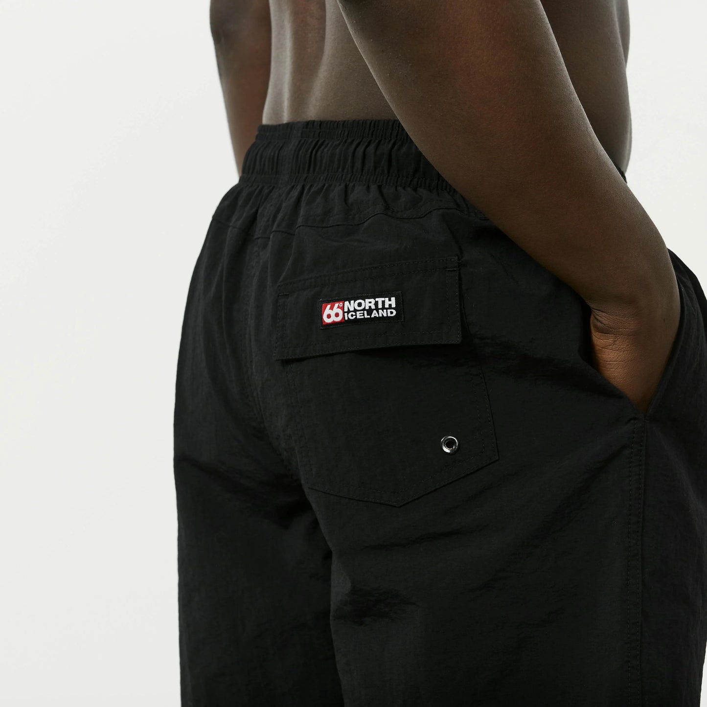 66 NORTH, Straumur Swimming trunks, Black