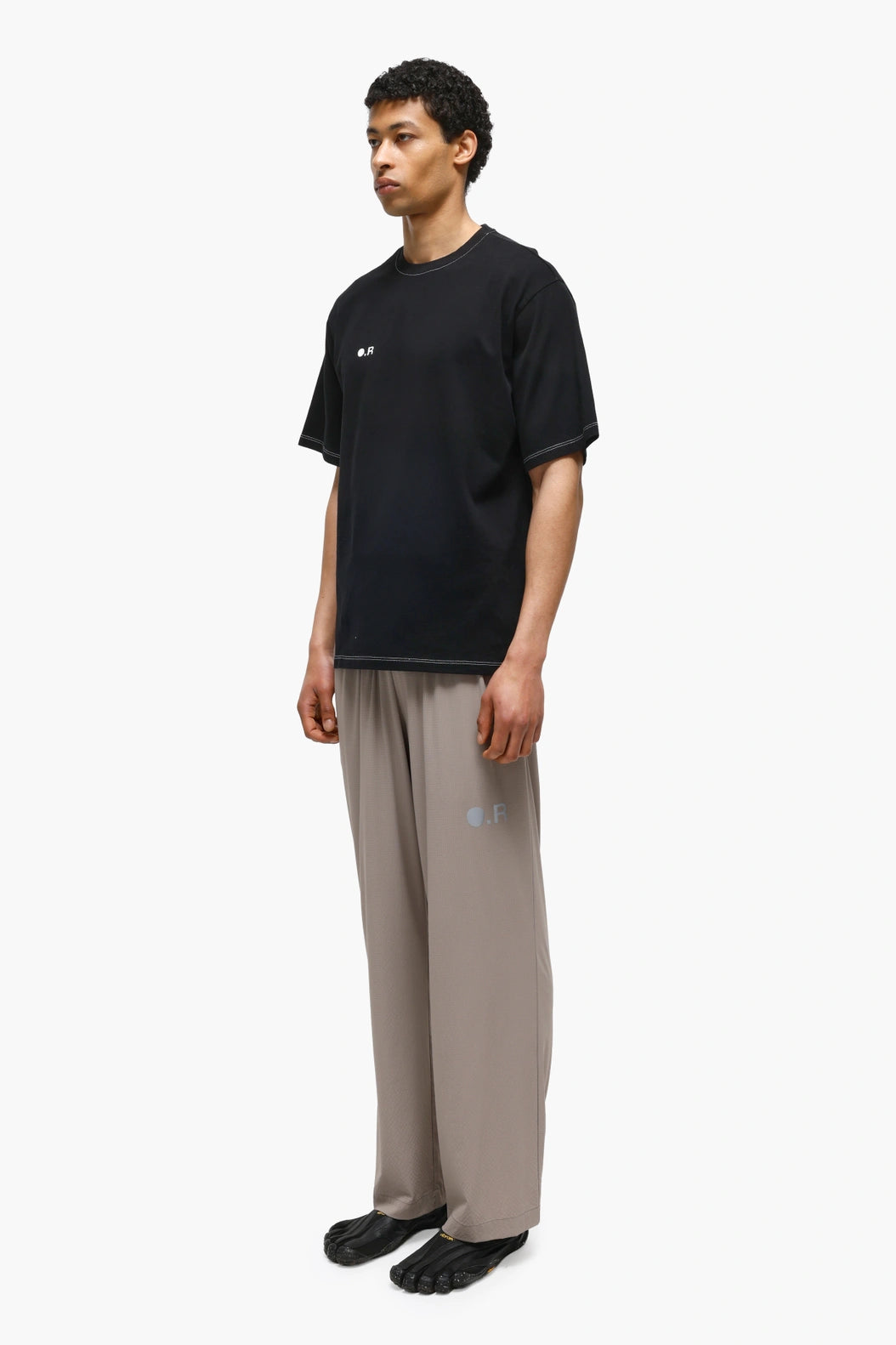 Optimistic Runners, Cotton OR T-shirt, Black
