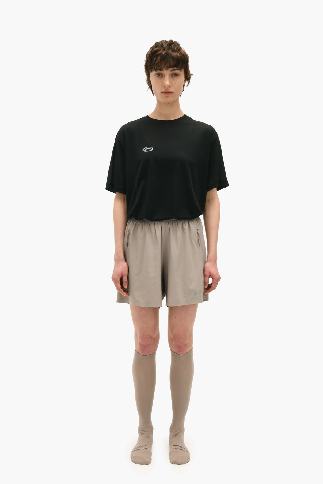 optimistic Runners, Relaxed Shorts, Camel