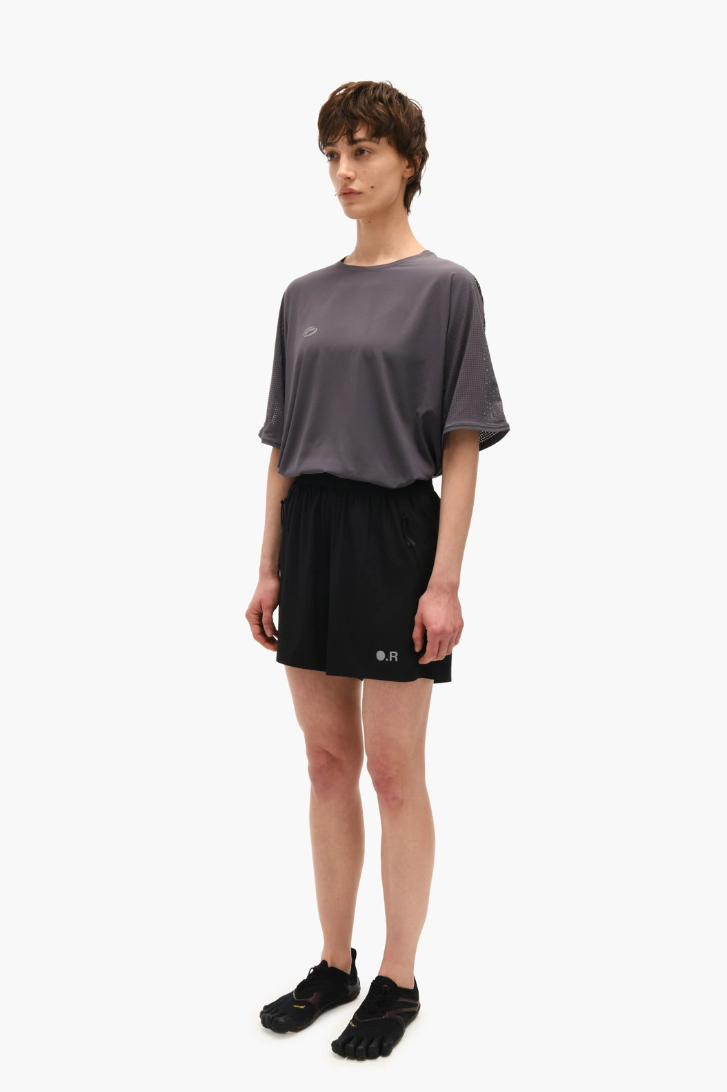 optimistic Runners, Relaxed Shorts, Black