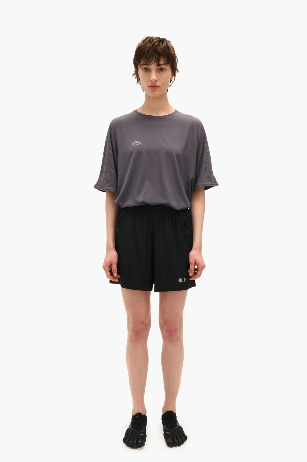 optimistic Runners, Relaxed Shorts, Black