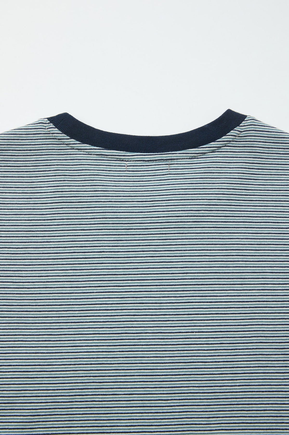 COOR, Multi pin stripe pocket t-shirt, blue