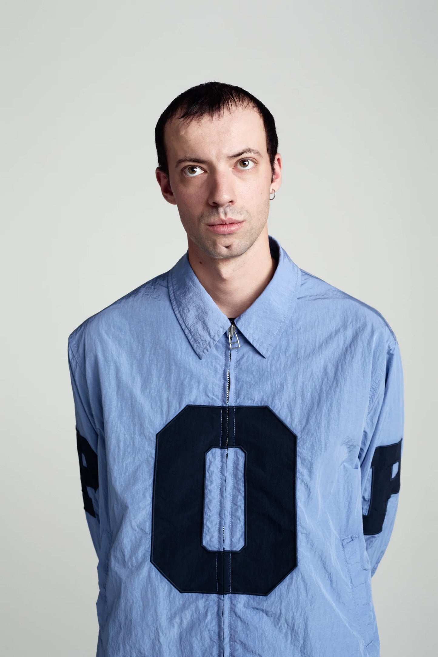 Pop Trading, FOOTBALL JACKET, DUTCH BLUE