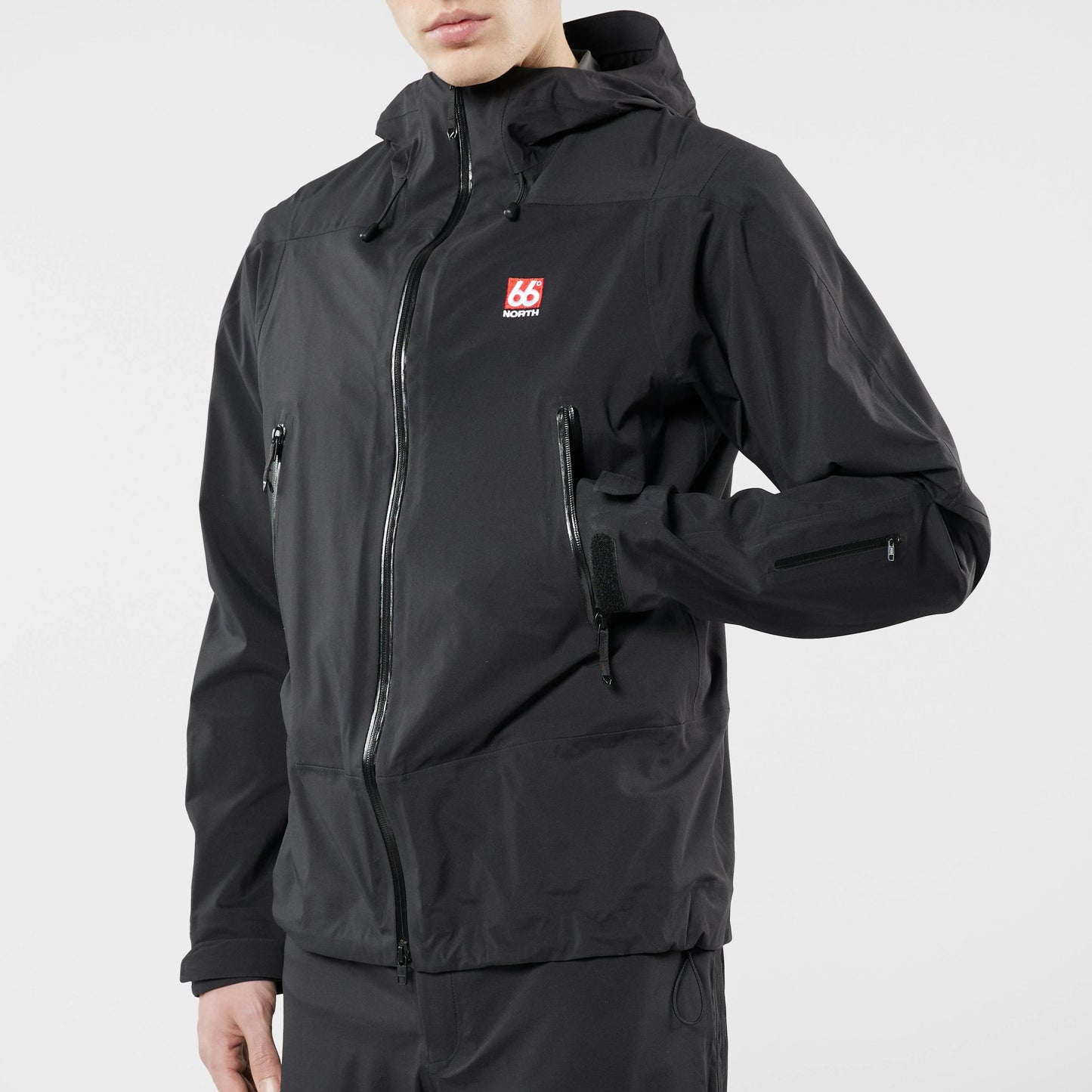 66 North, Snæfell Shell Jacket, Black