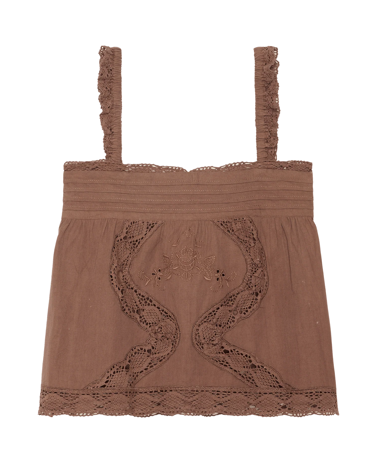 Sissel Edelbo, AGATHE STRAP TOP, MOLE