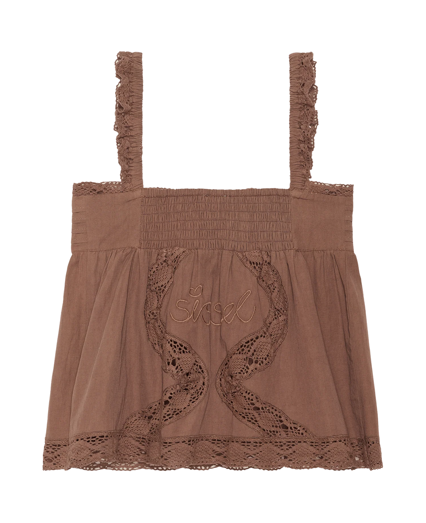 Sissel Edelbo, AGATHE STRAP TOP, MOLE