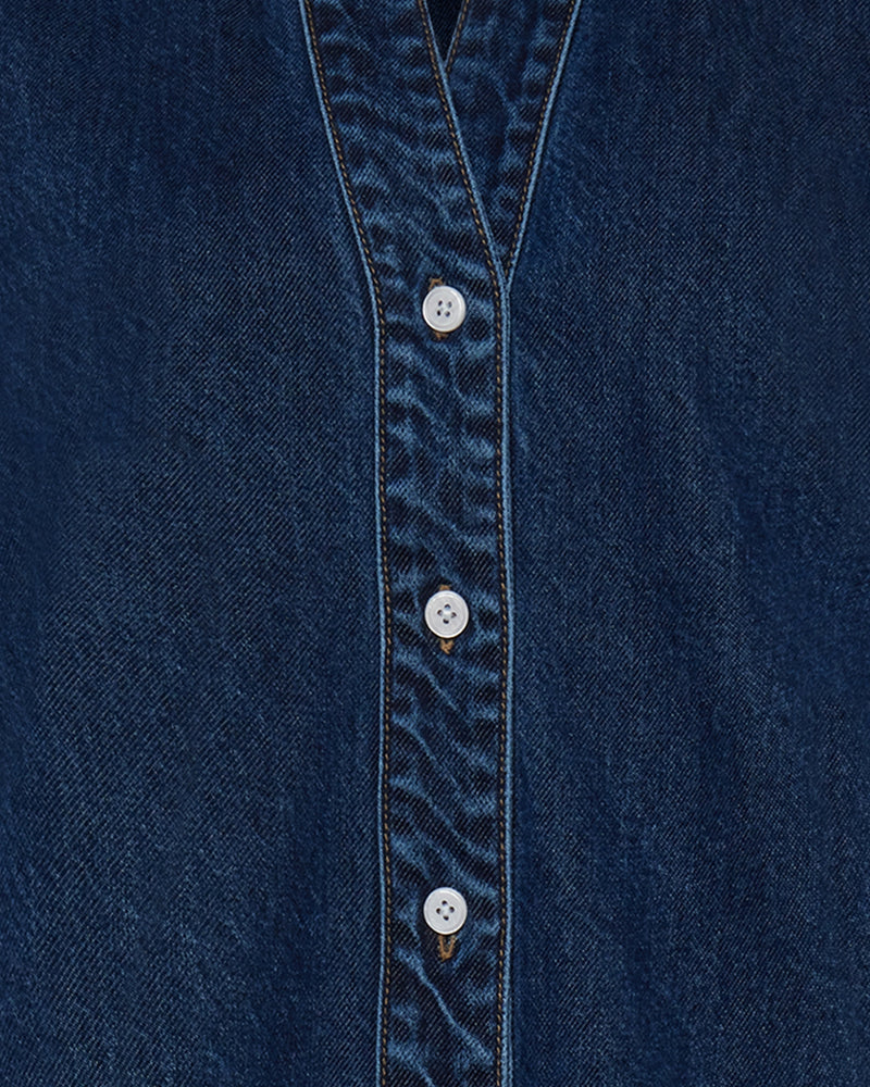 Minimum, Alicia Shirt, Medium Blue