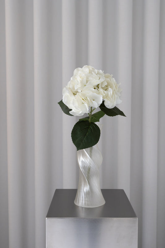 Bloom Objects, Kunstig Naturtro Hortensia, Hvid