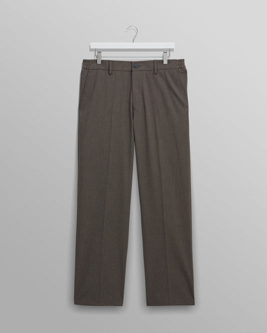 WAX London, Bayham Trouser, Mirco Puppytooth Brown