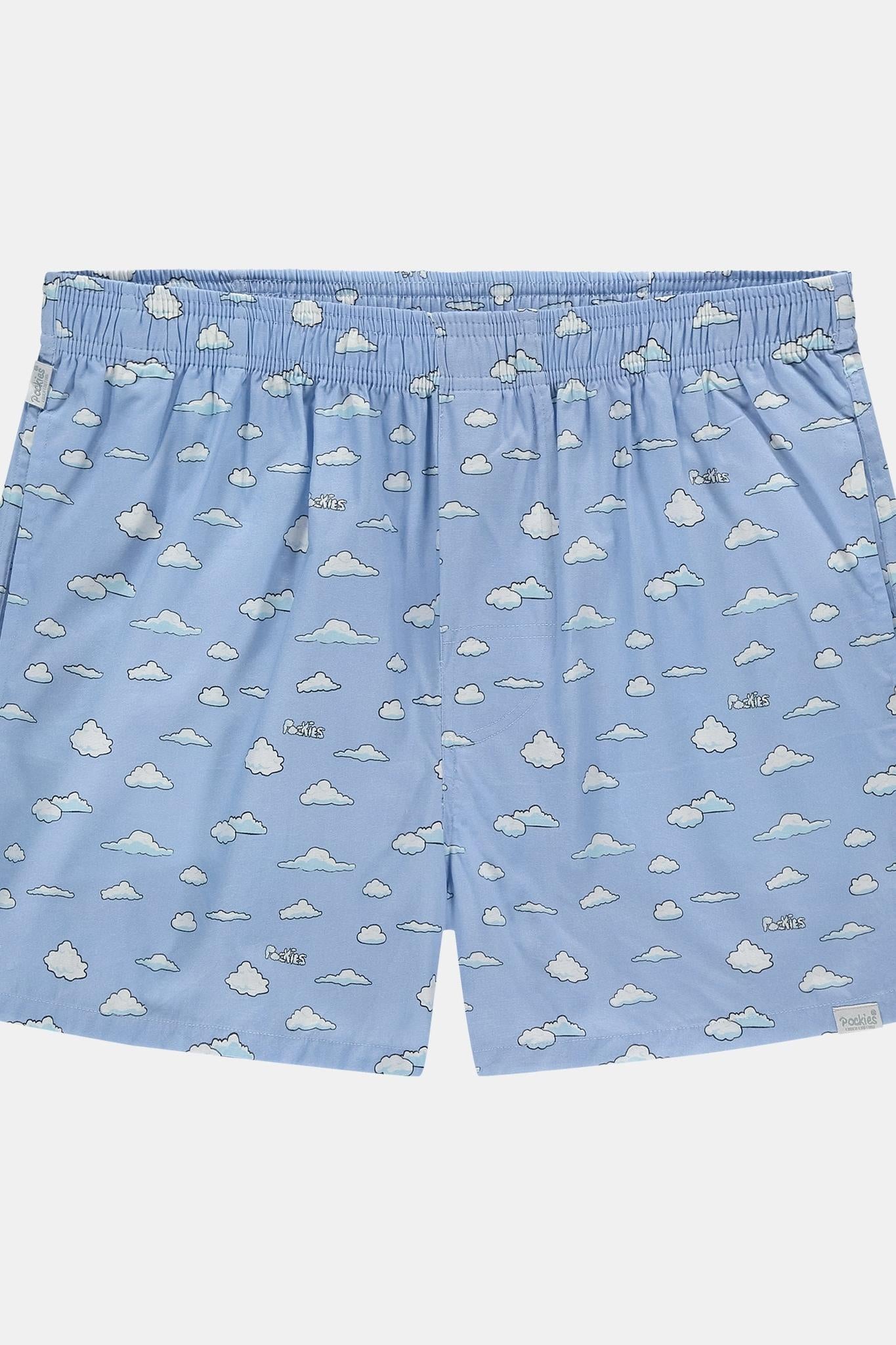 Pockies, Blue Clouds Boxer Shorts