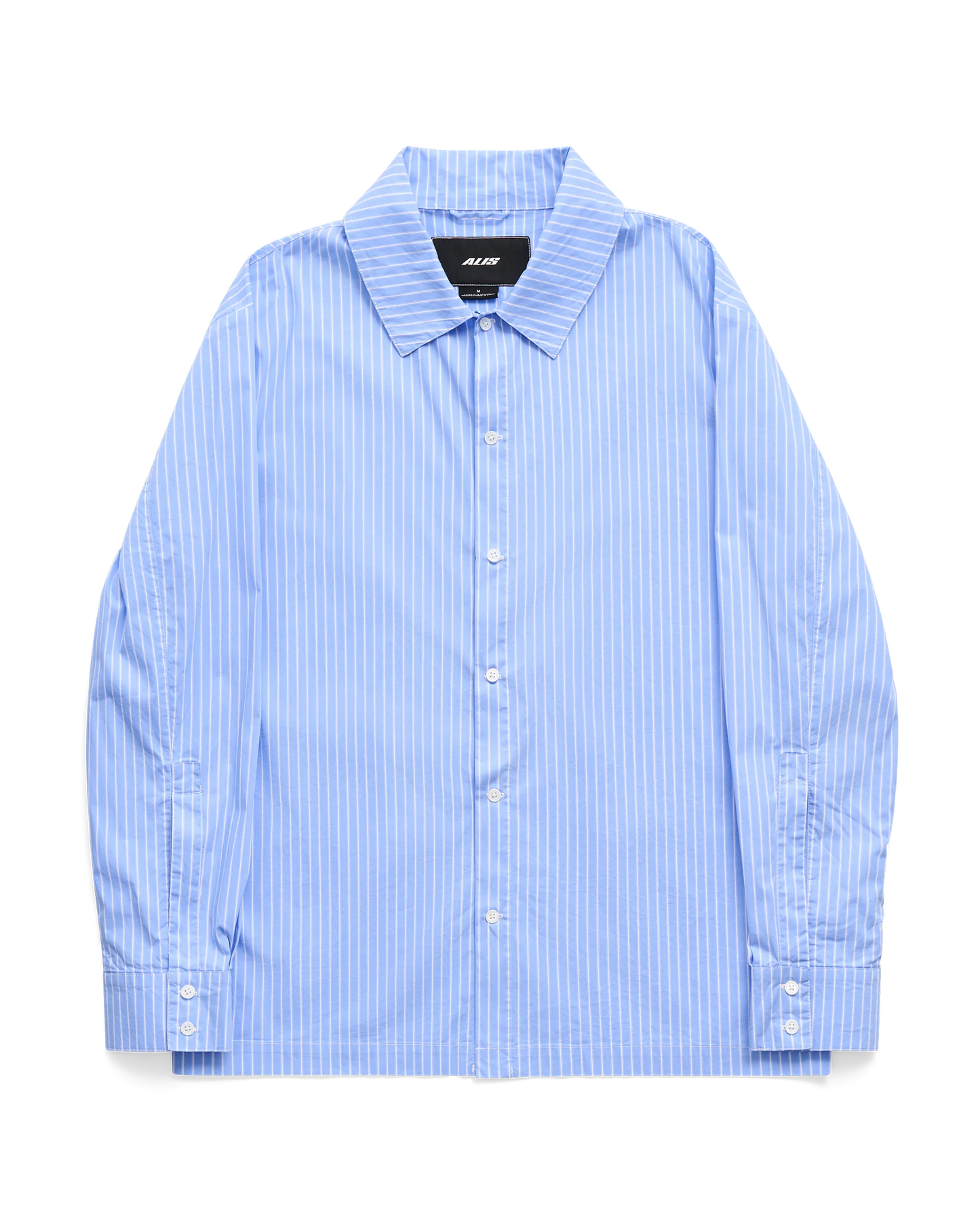 Alis, BILLEY ESSENTIAL SHIRT, White & Blue Stripe