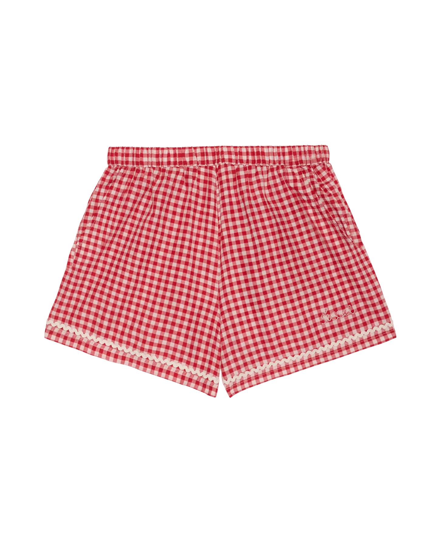 Sissel Edelbo, BOBBIE SHORTS, RED CHECKS