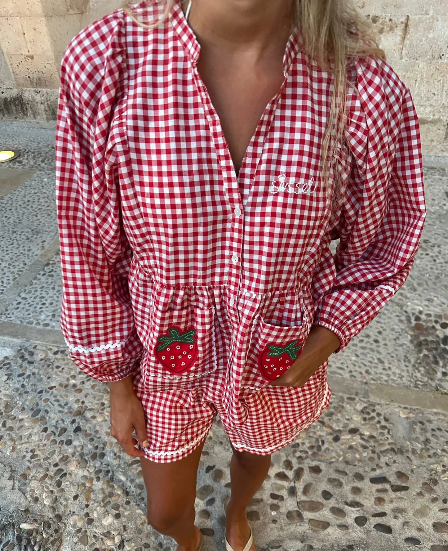 Sissel Edelbo, Bobbie Top, RED CHECKS