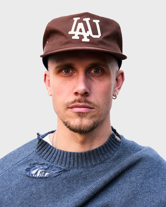 LAU LAU, Baseball Cap, Brown