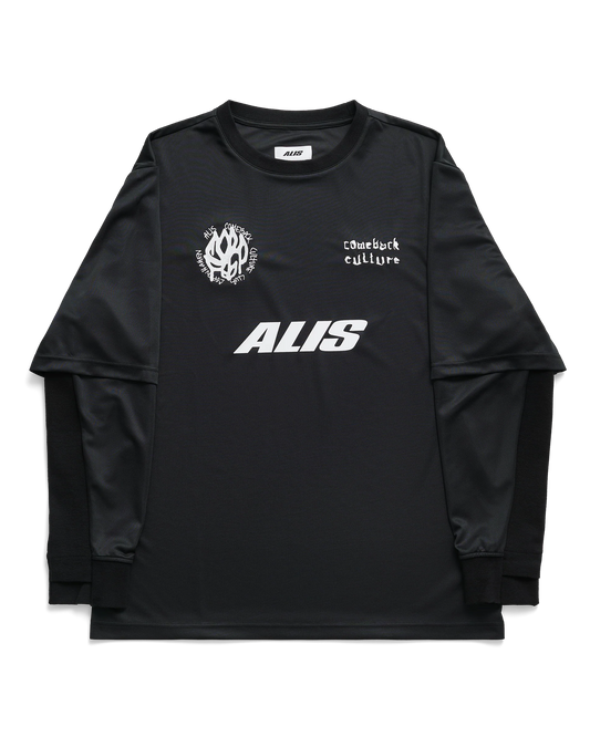 ALIS, Comeback Club 2-layer Jersey, Black