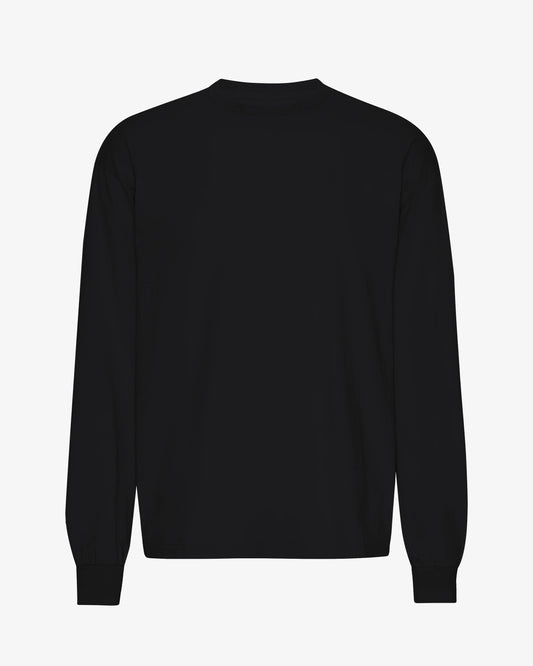 Colorful Standard, Oversized Organic LS T-Shirt, Deep Black
