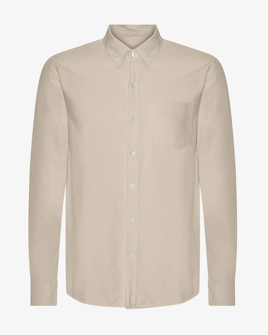 Colorful Standard, Organic Button Down Shirt, Oyster Grey