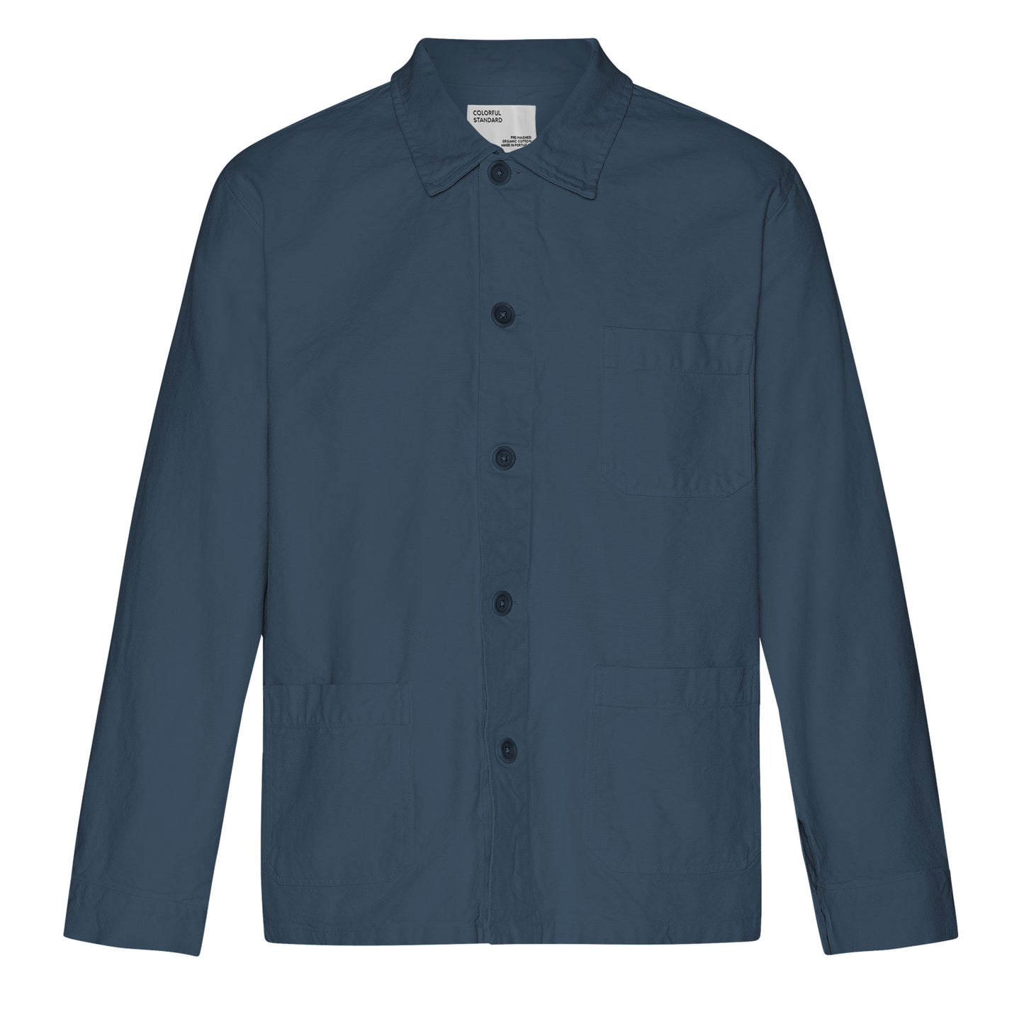 Colorful standard, Organic Workwear Jacket, Petrol Blue