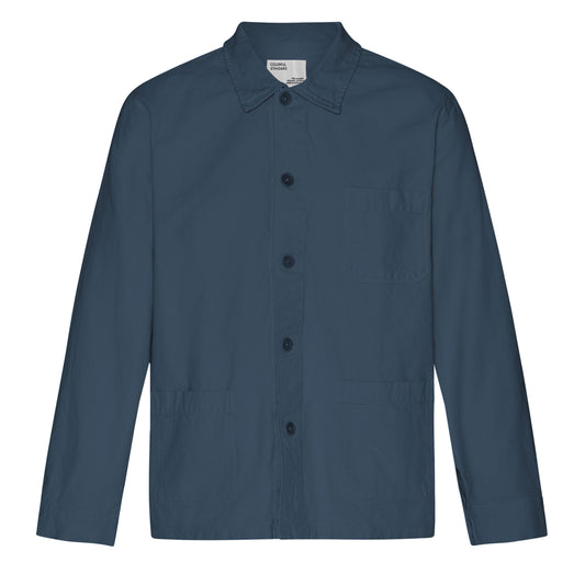 Colorful standard, Organic Workwear Jacket, Petrol Blue